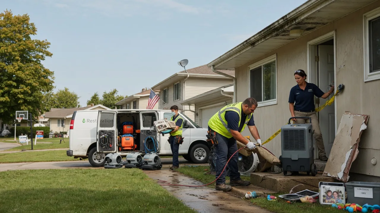 Water Damage Restoration in Saukville, WI near me